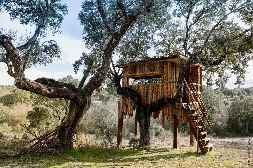 Hostal Campanarios de Azaba Espeja Exterior foto
